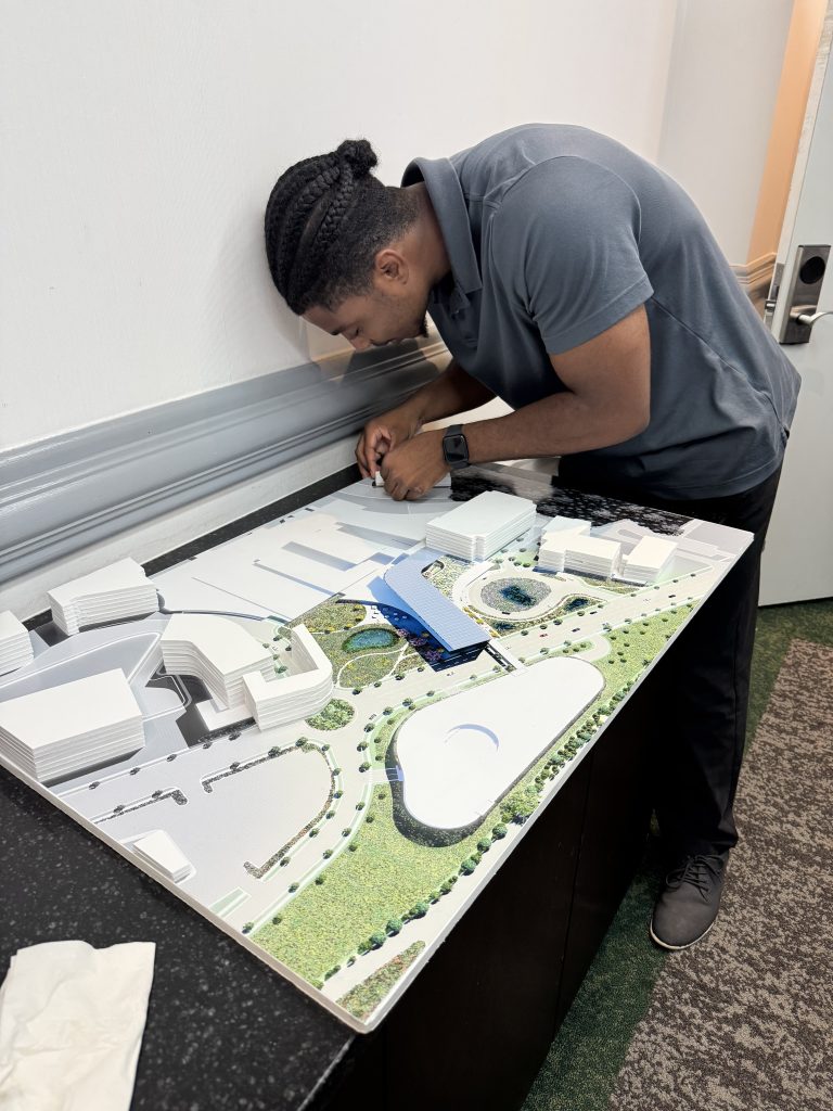 Pictures from Isaiah’s intern experience.